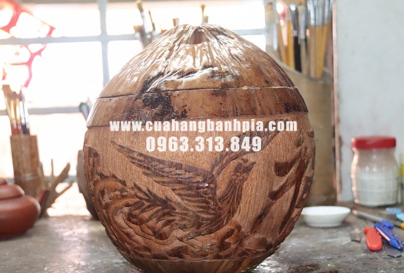 Bình giữ nhiệt trái dừa