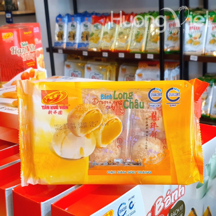 Bánh Long Châu đậu xanh Tân Huê Viên 200g Bánh Long Châu đậu xanh Tân Huê Viên 200g