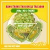 Bánh trung thu kim sa trà xanh Tân Huê Viên 200g - MS43 Bánh trung thu kim sa trà xanh Tân Huê Viên 200g - MS43
