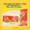 Hộp quà bánh trung thu Như Ý 2 bánh Tân Huê Viên - MS92 Hộp quà bánh trung thu Như Ý 2 bánh Tân Huê Viên - MS92