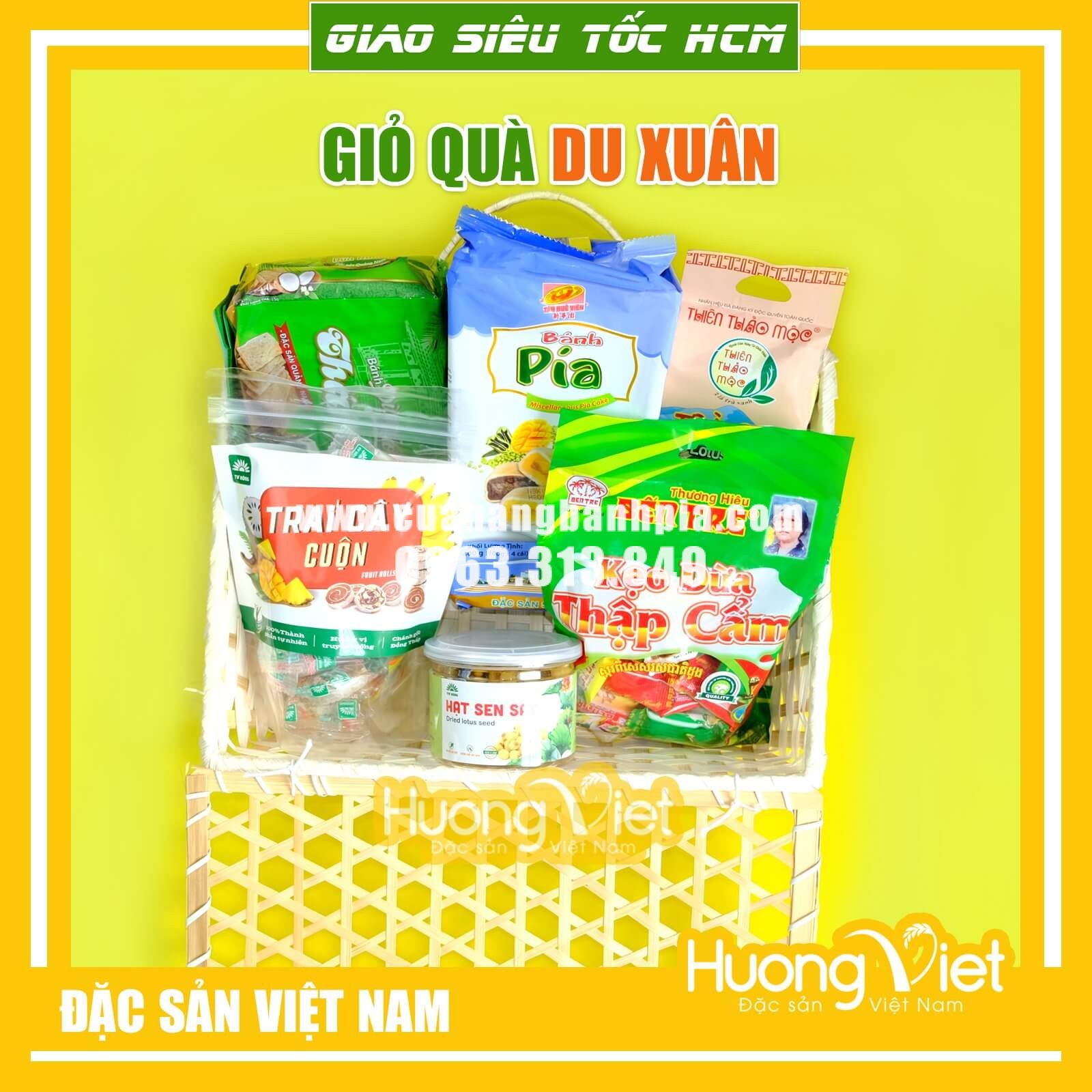Giỏ quà tre - Giỏ quà Bốn Mùa Hạnh Phúc Giỏ quà tre - Giỏ quà Bốn Mùa Hạnh Phúc